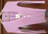 Фото Кофта новая ad style италия 44 46 м s женская фиолетовая лапша вязаная лаванда