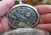 Фото Cеребряные карманные часы Tobias, Швейцария, 1870-1890 годы, для царской
