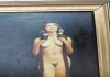 Фото Картина Ева в саду Эдема, холст наклеенный на оргалит, масло, НХ