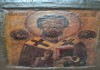 Икона Николай Чудотворец, ковчег, прописная, латунный оклад