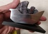 Фото Настольное украшение Алюминиевый ковш с железной рудой, авторская творческая работа