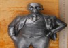 Силуминовая статуэтка Ленин с бантиком, авторская СССР
