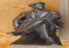 Фото Силуминовая статуэтка Ленин на пеньке, авторская, СССР