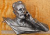 Фото Силуминовая статуэтка Чайковский, авторская, СССР