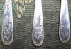 Фото Еребряные ложечки чайные, серебро 875 проба, золочение, чернение
