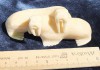 Фото Костяная статуэтка Парочка моржей, резьба по клыку моржа, Уэлен