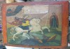 Фото Икона Георгий Победоносец, ковчег, 19 век