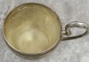 Фото Серебряная кружка, ручная гравировка, серебро 84 проба, 19 в