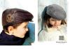 Фото Модные головные уборы, вязаные шапки и аксессуары от фирмы "Marini Silvano", Италия. 2016 год.