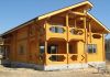 Фото Строительство домов из бруса (оцилиндровки)