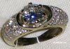 Фото Продам золотое кольцо с бриллиантами- 2, 26crt..