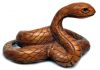 Фото Змея извивающаяся - фигурка из дерева, нэцкэ, нэцке, сувенир