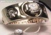 Продам мужское золотое кольцо с бриллиантами-1 каррат