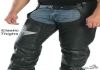 Фото Чапсы байкерские кожаные фирменные "X-element"