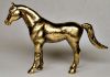 Фото Фигурка, статуэтка из бронзы, сувенир к Новому году - Лошадь