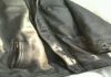 Фото Куртка мужская, черная из натуральной кожи, размер XXL