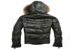 Фото Кожаная мужская куртка пуховик(100% овечья кожа)