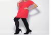 Фото Красное платье бренда ropa voga (рост 164 см)