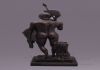 Фото Большая интерьерная скульптура "Легионер", Европа, 20 век