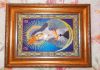 Фото Остробрамская икона Божией Матери, вышитая бисером
