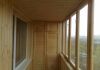 Фото Остекление, отделка балконов и лоджий