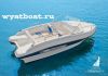 Фото Пластиковая моторная лодка (катер) «Wyatboat-3» (с рундуками) с мотором Mercury ME F60 ELPT EFI