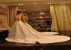 Фото Потрясающее свадебное платье с большим шлейфом!