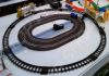 Фото Железная дорога «Николаевский экспресс», игра, длина пути кольцо 282 см, 11 деталей.