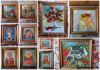 Продам картины и иконы, вышитые чешским бисером