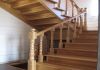 Фото Изготовление лестницы из дерева по индивидуальному проекту.