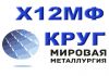 Фото Х12МФ, круг Х12МФ, инструментальная штамповая сталь Х12МФ ГОСТ 5950-2000