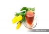 Фото Цветной кухонный фартук ХДФ, Виктория, ФВЦ 366, Жёлтые тюльпаны, глянец.