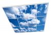 Фото Подвесной потолок с витражом-чистое небо над головой