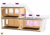 Фото Кукольный домик Коттедж трехкомнатный двухэтажный Коллекция Огонёк