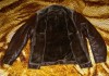 Фото Мужская зимняя кожаная куртка на меху, 56-й размер
