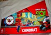 Фото Самокат трехколесный с двумя задними колесами Angry Birds Go