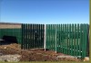 Фото Забор с полимерным покрытием высотой 2.0