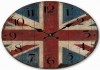 Часы настенные &quot;Британский флаг&quot;.