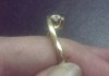 Фото Золотое кольцо с бриллиантом