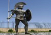 Фото Скульптура из металла"Спартанский воин"