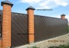 Колпаки на забор, изготовление дымников, защита фасада металлом