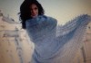 Фото Оренбургские пуховые платки, косынки и палантины